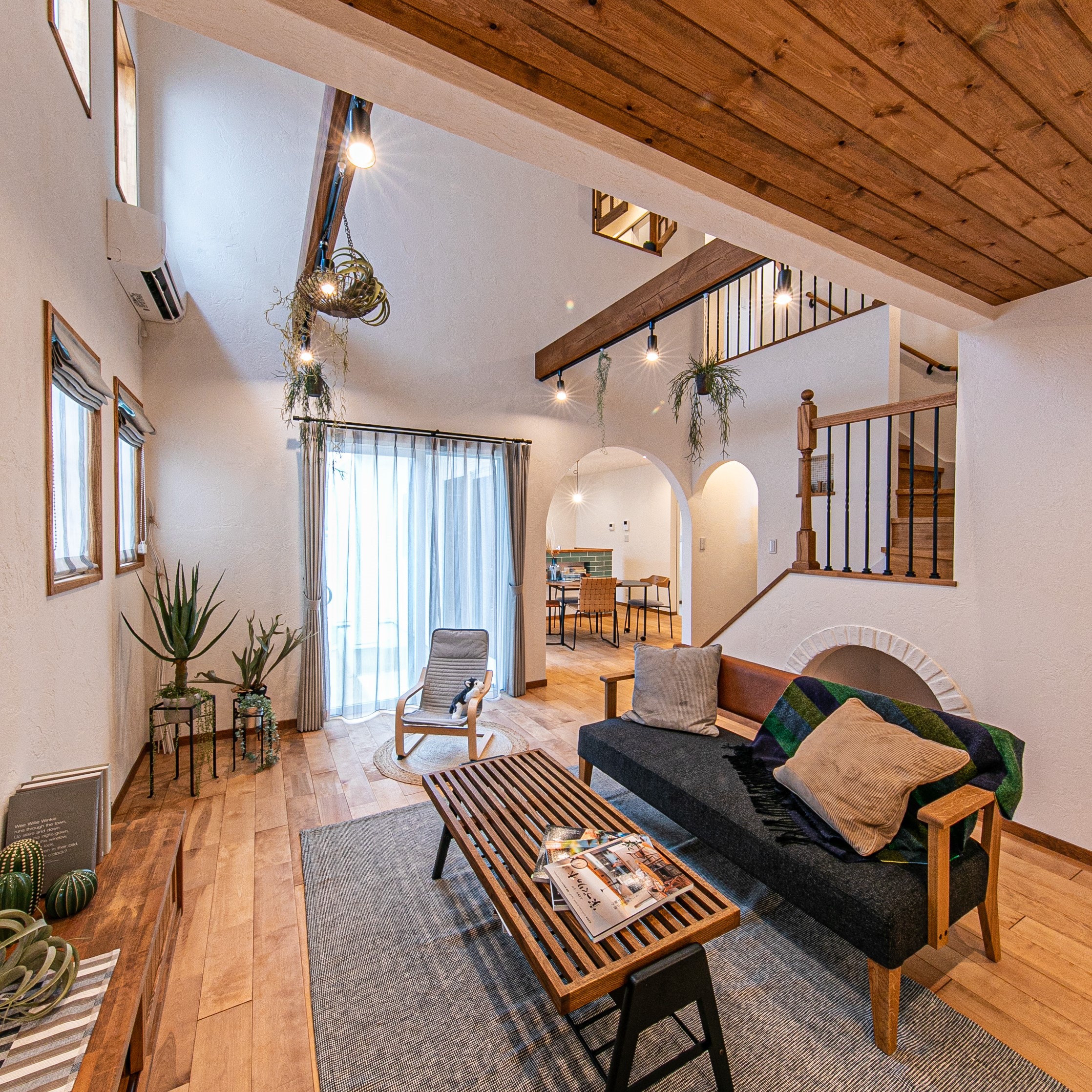 開放的なリビング